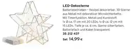 Tchibo Eduscho LED-Dekosterne Angebot