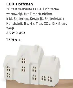 Tchibo Eduscho LED-Dörfchen Angebot