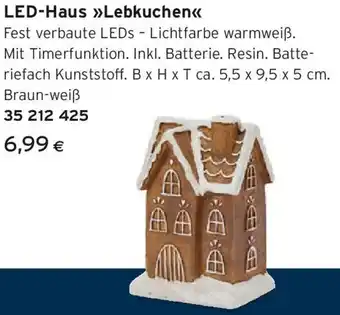 LED-Haus Lebkuchen
