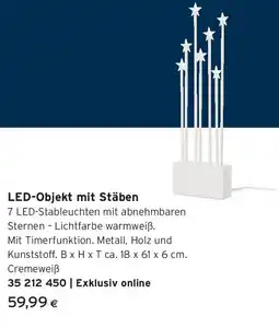 Tchibo Eduscho LED-Objekt mit Stäben Angebot