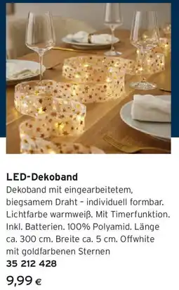 Tchibo Eduscho LED-Dekoband Angebot