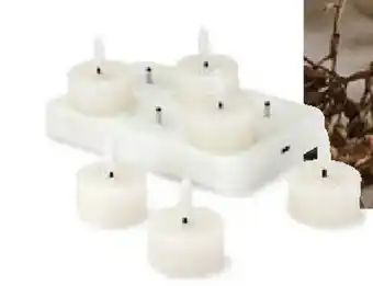 Tchibo Eduscho LED-Akku-Echtwachskerzen Angebot