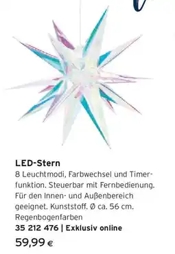 Tchibo Eduscho LED-Stern Angebot
