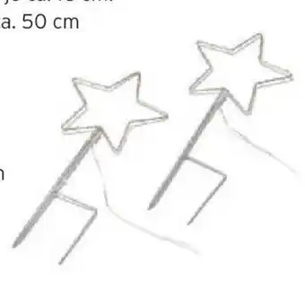 Tchibo Eduscho 2 LED-Gartenstecker Angebot