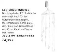 Tchibo Eduscho LED-Mobile Sterne Angebot