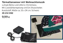Tchibo Eduscho Türmattensensor mit Weihnachtsmusik Angebot