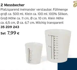 Tchibo Eduscho 2 Messbecher Angebot