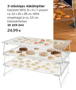 Tchibo Eduscho 3-stöckiges Abkühlgitter Angebot