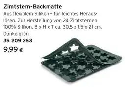 Tchibo Eduscho Zimtstern-Backmatte Angebot