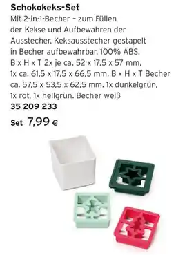 Tchibo Eduscho Schokokeks-Set Angebot