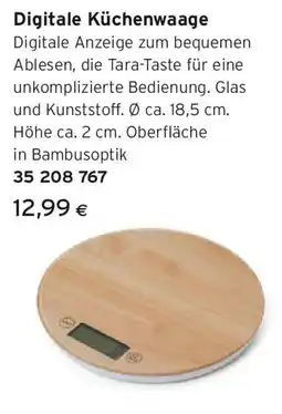 Tchibo Eduscho Digitale Küchenwaage Angebot