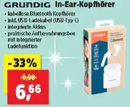 Thomas Philipps GRUNDIG In-Ear-Kopfhörer Angebot