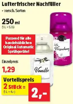 Thomas Philipps Lufterfrischer Nachfüller Angebot