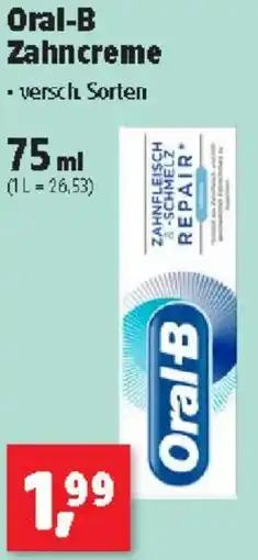 Thomas Philipps Oral-B Zahncreme Angebot