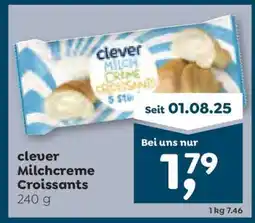 ADEG clever Milchcreme Croissants Angebot