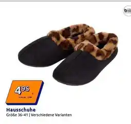 Action Hausschuhe Angebot