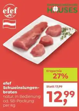 ADEG efef Schweinslungenbraten Angebot
