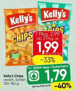 Spar Kelly's Chips Angebot