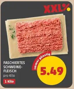 PENNY Faschiertes schweinefleisch Angebot