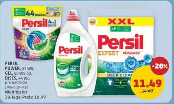 PENNY PERSIL PULVER, GEL, DISCS Angebot
