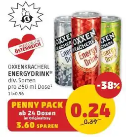 PENNY OXXENKRACHERL ENERGYDRINK Angebot