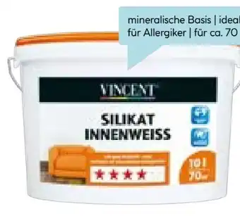 Hellweg Vincent Mineralfarbe Silikat Innenweiß Angebot