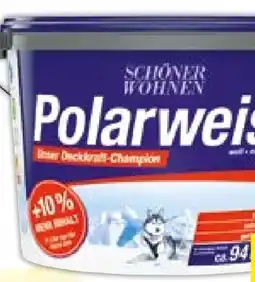 Hellweg Schöner Wohnen Polarweiß Angebot