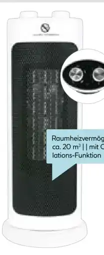 Hellweg My Fire Tool Keramik-Turmheizgerät Angebot