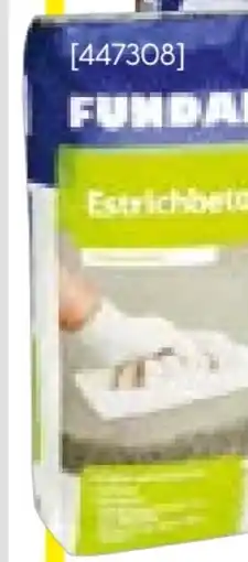 Hellweg Fundamo Estrich-Beton Angebot