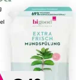 Bipa bi good Extra Frisch Mundspülung Minze Angebot