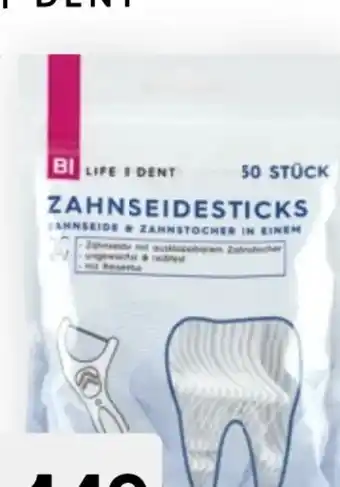 Bipa Bi Life Dent Zahnseidesticks Angebot