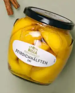 Billa Billa Genusswelt Pfirsichhälften Angebot