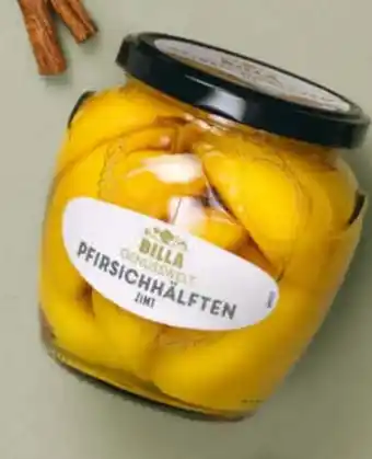 Billa Genusswelt Pfirsichhälften