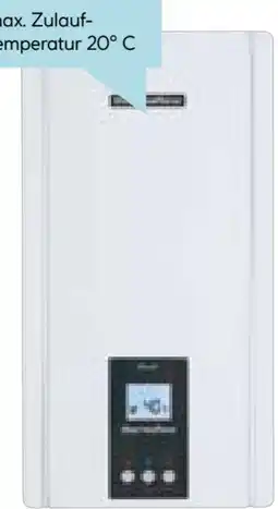 Hellweg Thermoflow Elektronischer Durchlauferhitzer ELEX21 Angebot