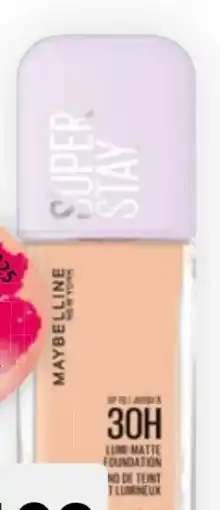 Bipa Maybelline Superstay 30 H Lumi-Matte Foundation Angebot