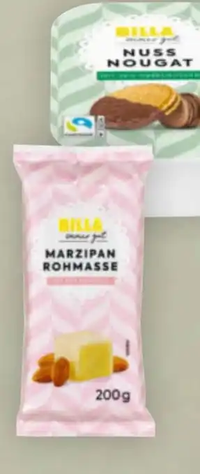 Billa immer gut Marzipan Rohmasse