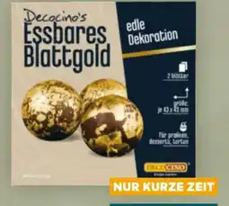 Billa DecoCino Essbares Blattgold Angebot
