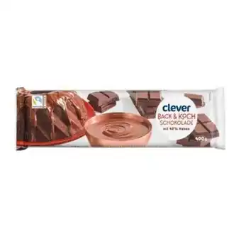 Clever Back-Kochschokolade