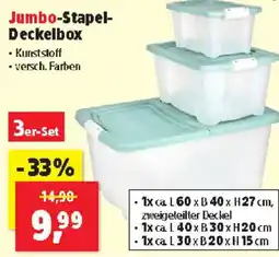 Thomas Philipps Jumbo-Stapel- Deckelbox Angebot