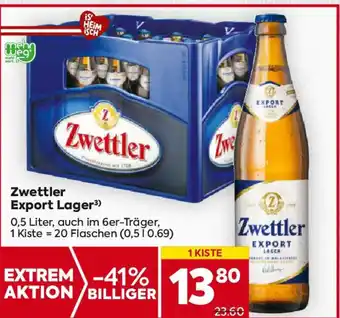 Zwettler Export Lager