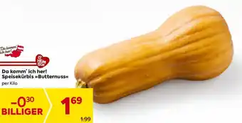 Billa Da komm' ich her! Speisekürbis >>Butternuss<< Angebot