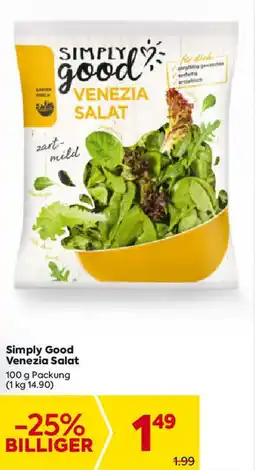 Billa Simply Good Venezia Salat Angebot