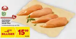 Billa Hofstädter Mehrwohl Hendl-Filet Angebot