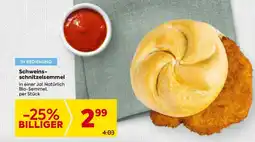 Billa Schweins- schnitzelsemmel Angebot