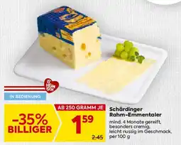 Billa Schärdinger Rahm-Emmentaler Angebot