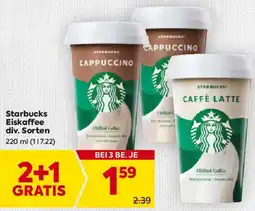 Billa Starbucks Eiskaffee Angebot