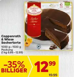 Billa Coppenrath & Wiese Sachertorte Angebot