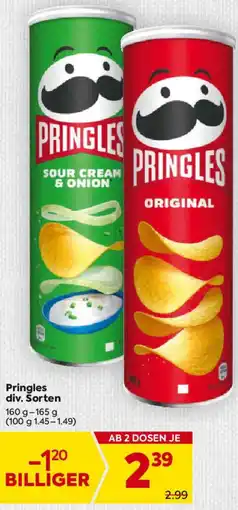 Billa Pringles Angebot