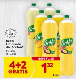 Billa Gröbi Limonade Angebot