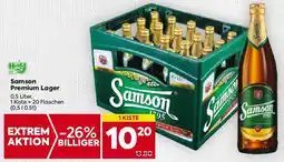 Billa Samson Premium Lager Angebot